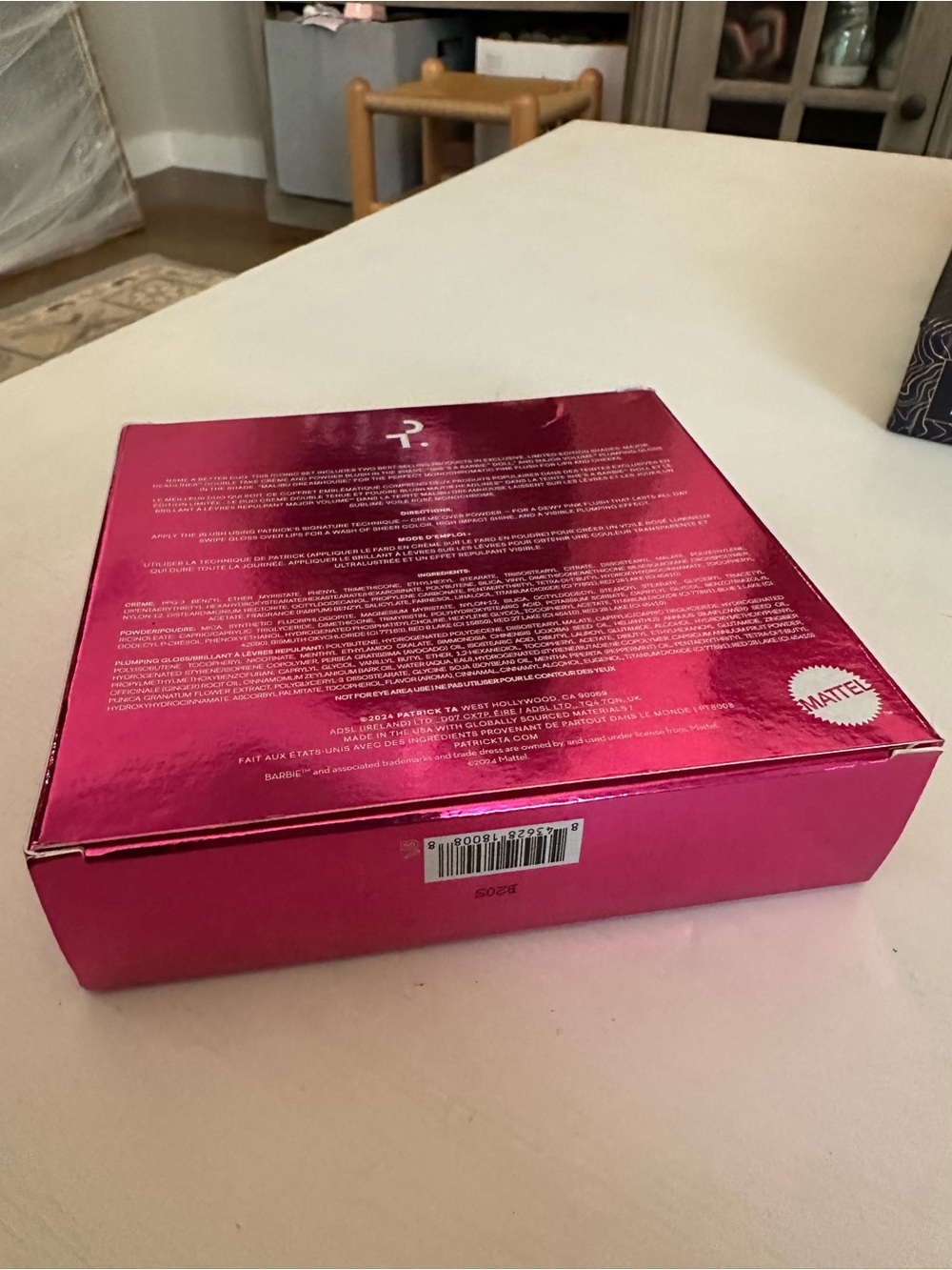 NIB RARE Patrick Ta x Barbie Blush Duo & Lip Plumper Pink Set UNOPENED - Picture 9 of 10